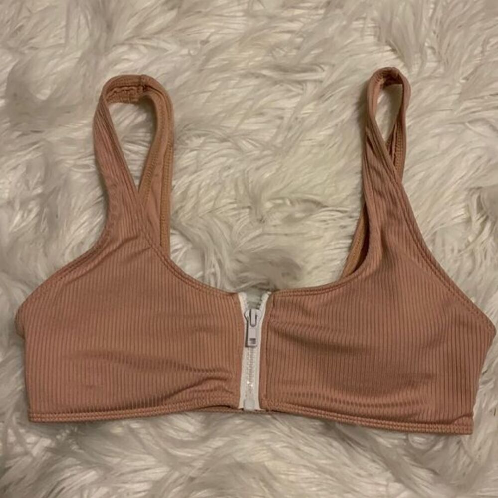 Forever 21 zip up front sports bra and/or swimsuit bikini top